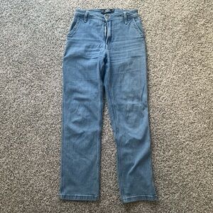 Hollister Light Blue Straight Leg Jeans